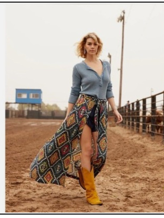 Double D Ranch Dresses & Skirts - NWT Double D Ranch Pecos Blanket
Wrap Skirt